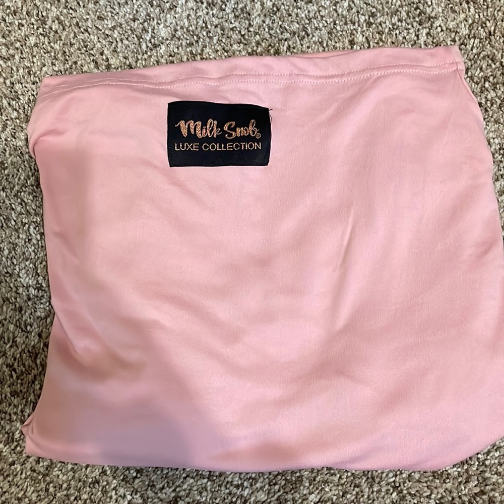 Milk snob baby pink cover